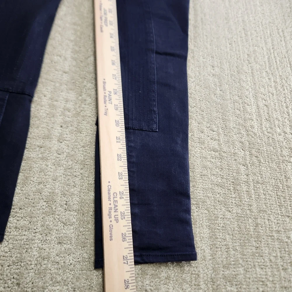 Tory Burch Pants‎ Women 25 Riding Breeches Equestrian Blue Stretch Horse Back